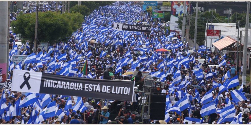 SOS Nicaragua: Demonstrationsfreiheit unter Beschuss! — 