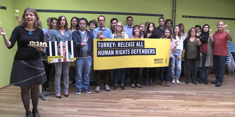 Turquie Joyeux Anniversaire Idil Amnesty Ch